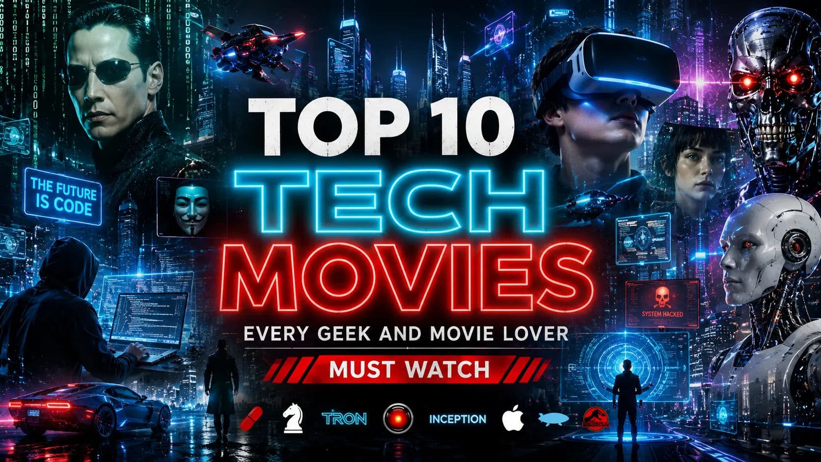 Top 10 Mind Blowing Tech Movies Every Geek and Movie Lover Must Watch
